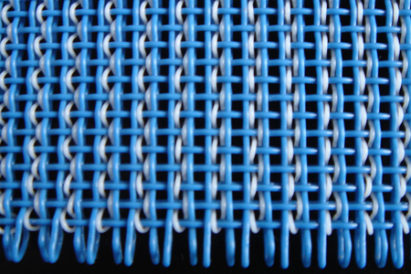 The seamway of the polyester mesh