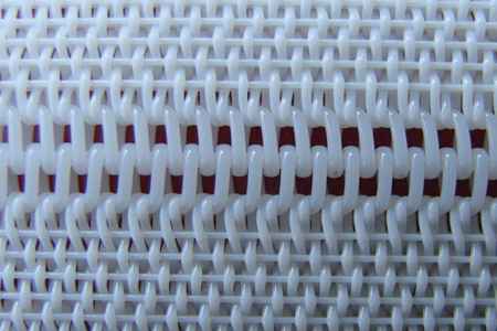 The seamway of the polyester mesh